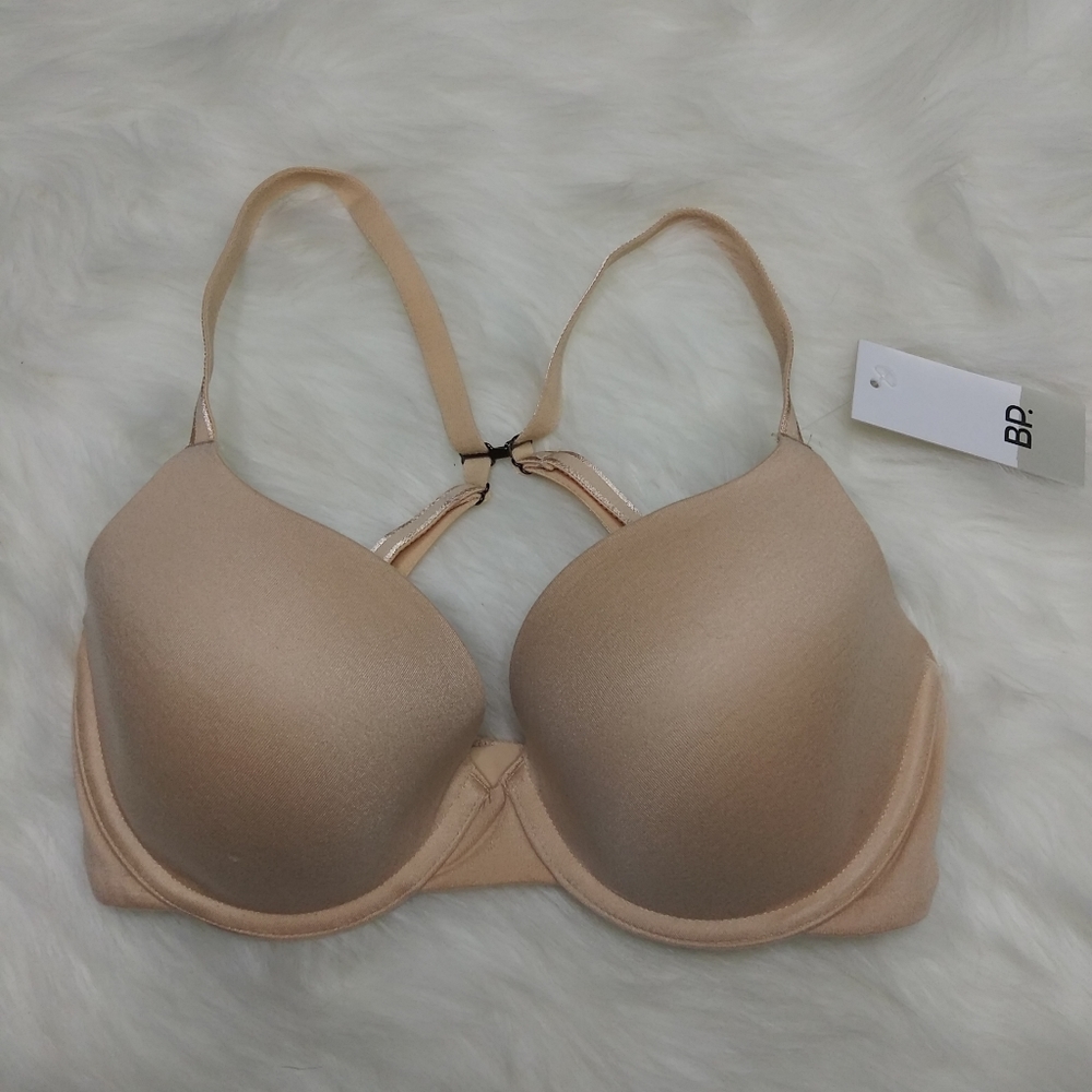 BP Push Up Bra Tan Adjustable Straps Size 32D